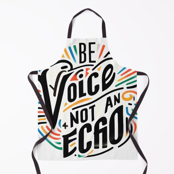 Item preview, Be a voice not an echo, typography designed and sold by maxmaj.