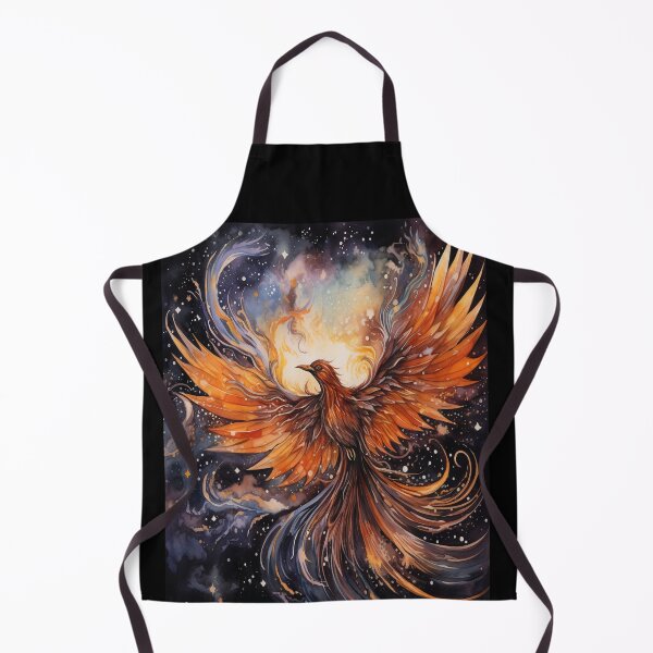 Item preview, Awesome Phoenix Print in Ink Style designed and sold by AtlantisApparel.
