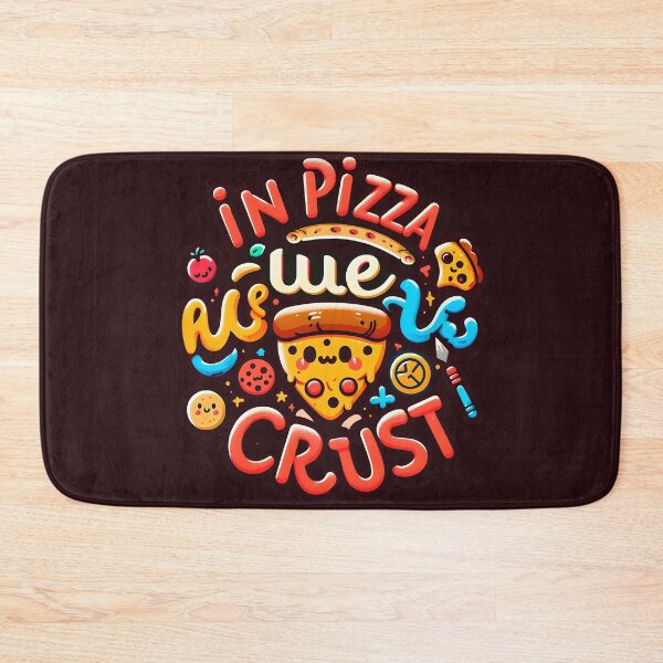 Item preview, In Pizza We Crust, typography designed and sold by maxmaj.