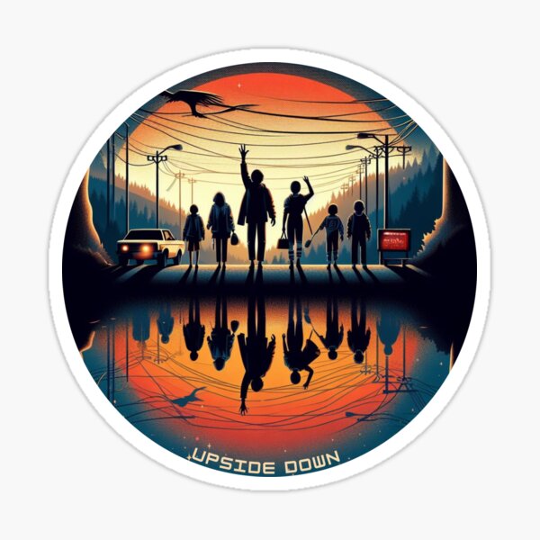 Item preview, STRANGER THINGS THE UPSIDE DOWN  designed and sold by 2teesme.
