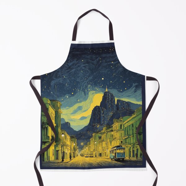 Item preview, Distrito Federal Brasil Noche Estrellada y Luna Vintage Poster Turismo designed and sold by TravelersGems.
