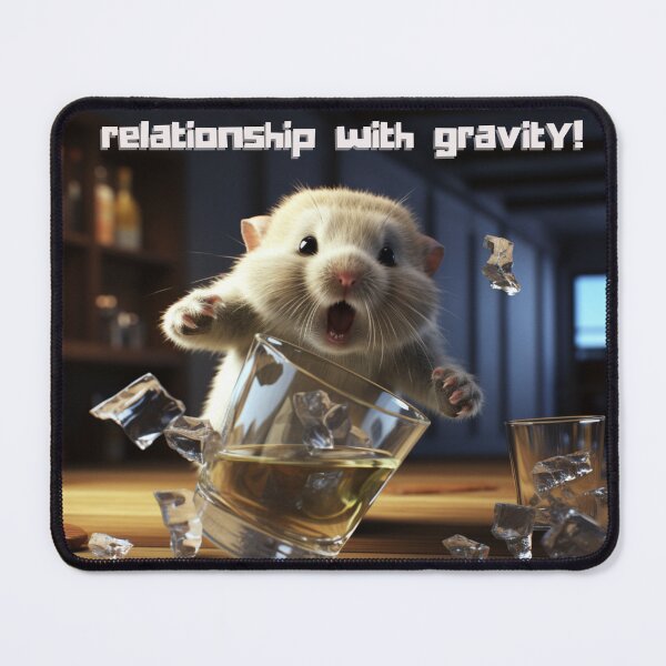 Item preview, Funny Animal Gravity Art designed and sold by NDMDesignStudio.