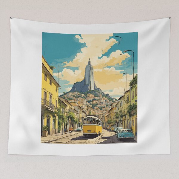 Item preview, Distrito Federal Brasil Vintage Poster Turismo 3 designed and sold by TravelersGems.