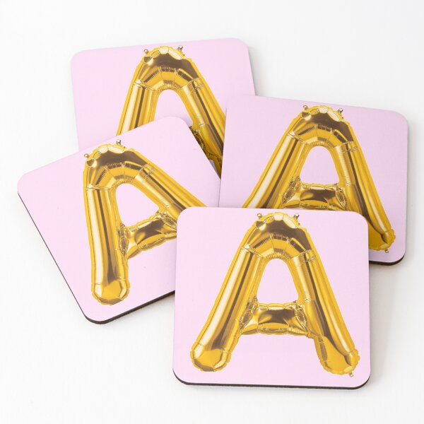 Item preview, Gold Letter A Balloon Initial designed and sold by mheavnercreative.