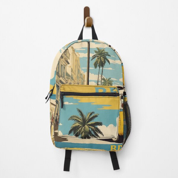 Item preview, Recife Brazil Vintage Poster Tourism  designed and sold by TravelersGems.