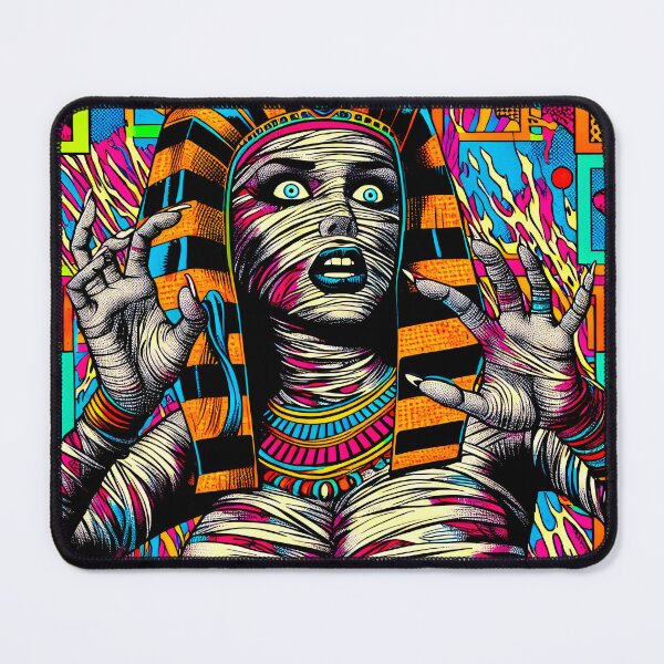 Item preview, Trippy Psychedelic Mummy Girl designed and sold by AIPixelMaster.