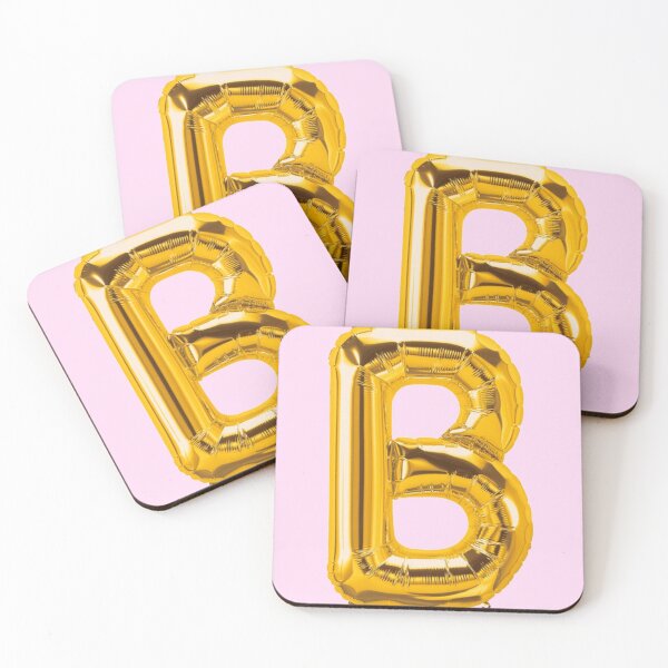Item preview, Gold Letter B Balloon Initial designed and sold by mheavnercreative.