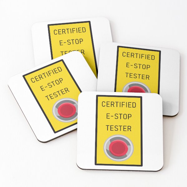 Item preview, Certified E-Stop Tester designed and sold by thenotoriouscow.