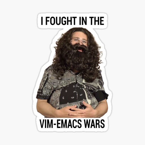 Artikel-Vorschau von Ich habe im Vim gekämpft – Emacs Wars, designt und verkauft von posix.
