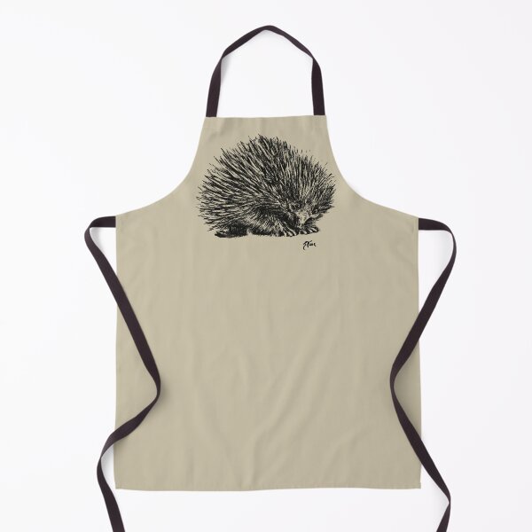 Item preview, Australian animal Echidna shortnose black designed and sold by Lauren Elise Art.