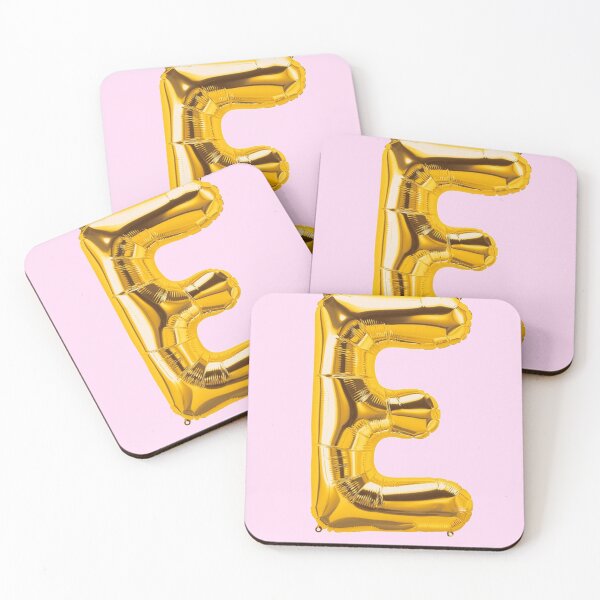 Item preview, Gold Letter E Balloon Initial designed and sold by mheavnercreative.