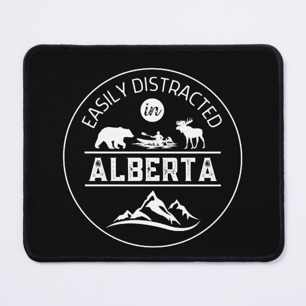 Item preview, Easily Distracted In Alberta Canada Pride  designed and sold by MKCollabs.