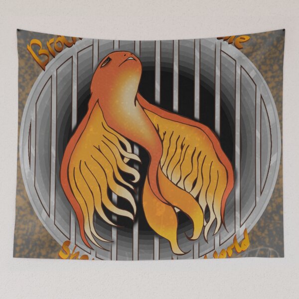 Item preview, Fish Inside A Birdcage - Fanart designed and sold by ||TorN✨Pretty||.