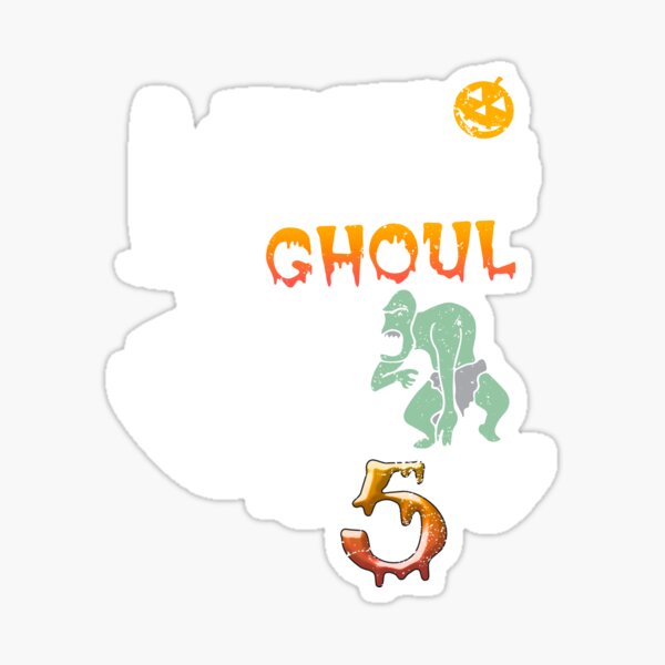 Artikel-Vorschau von Lustiges Ghul-Hemd 5. Halloween-Geburtstag, designt und verkauft von shoppzee.