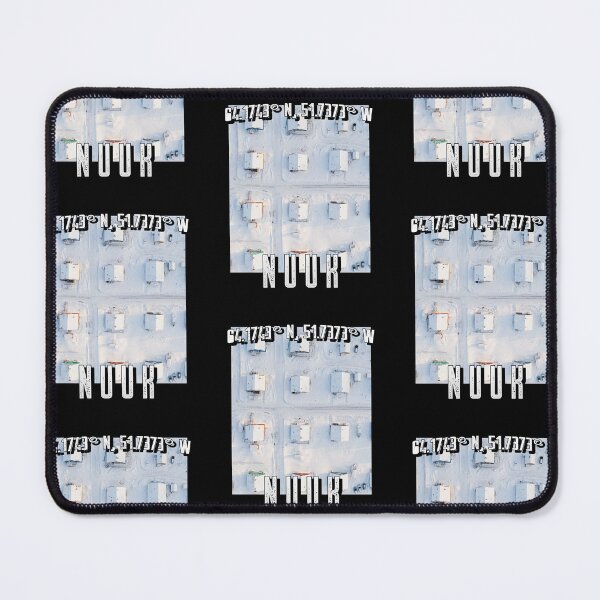 Item preview, Greenland Nuuk Aerial View Snow And White designed and sold by GraTEEtude.