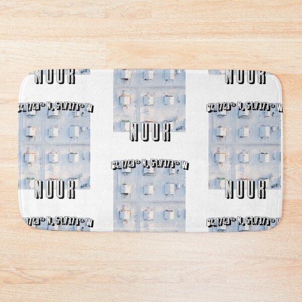 Item preview, Greenland Nuuk Aerial View Snow And White designed and sold by GraTEEtude.