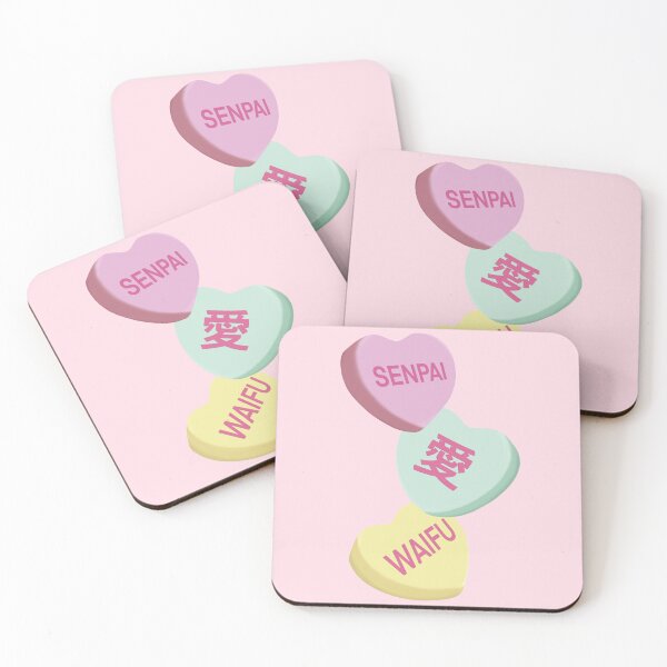 Item preview, Anime Conversation Hearts designed and sold by Kimiwarui.