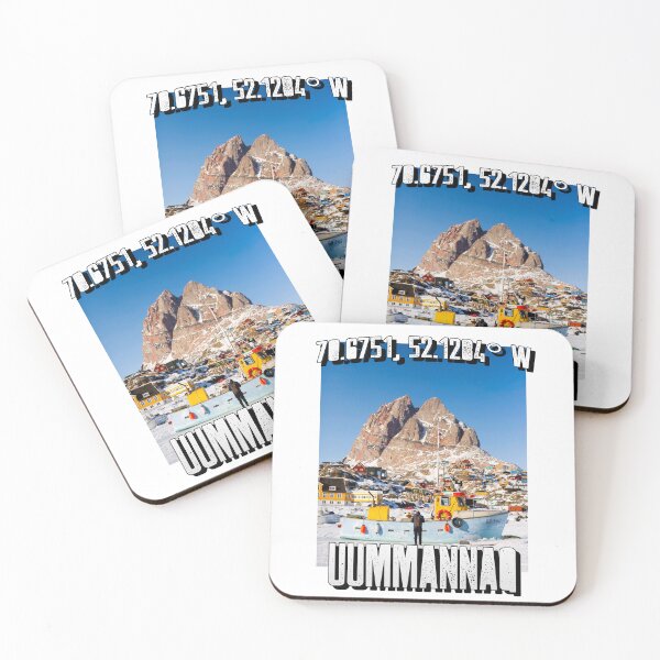 Item preview, Greenland Uummannaq Frozen Harbour Arctic Travel Destination  designed and sold by GraTEEtude.