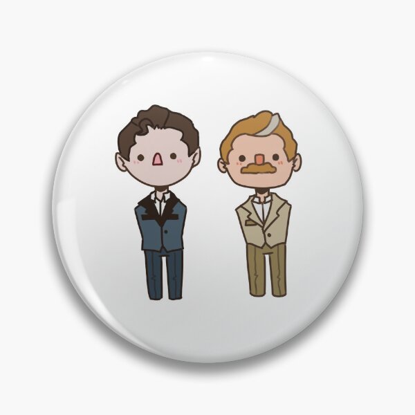 Item preview, Little Holmes and Watson Characters designed and sold by Gentle-egg.