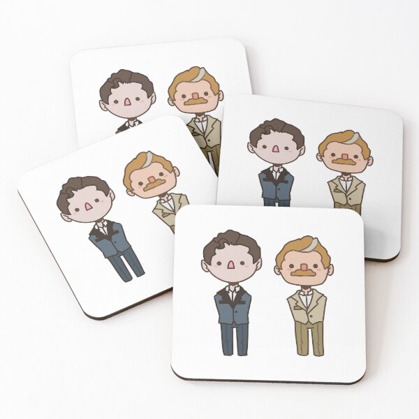 Item preview, Little Holmes and Watson Characters designed and sold by Gentle-egg.