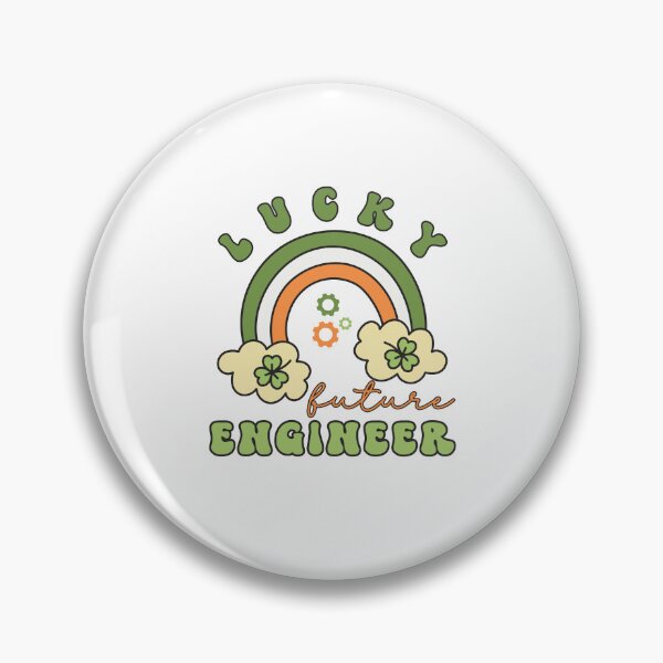 Item preview, Copy of Lucky Future Engineer for Kids, St. Patricks Day Kids Gift, Future Engineer, Lucky Shamrock, Rainbow Lucky Future Engineer Kids designed and sold by throuplescorner.
