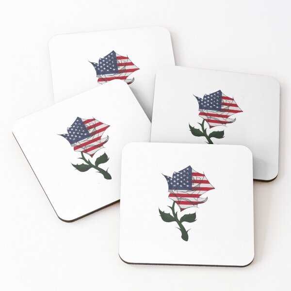 Item preview, American Flag Rose designed and sold by D1ogo.