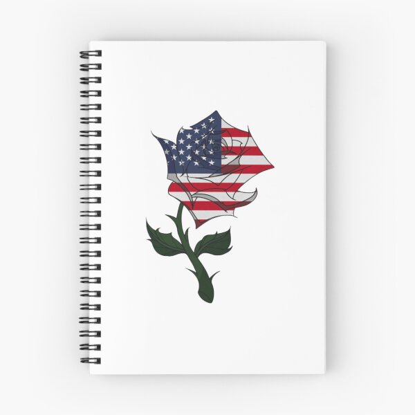 Item preview, American Flag Rose designed and sold by D1ogo.