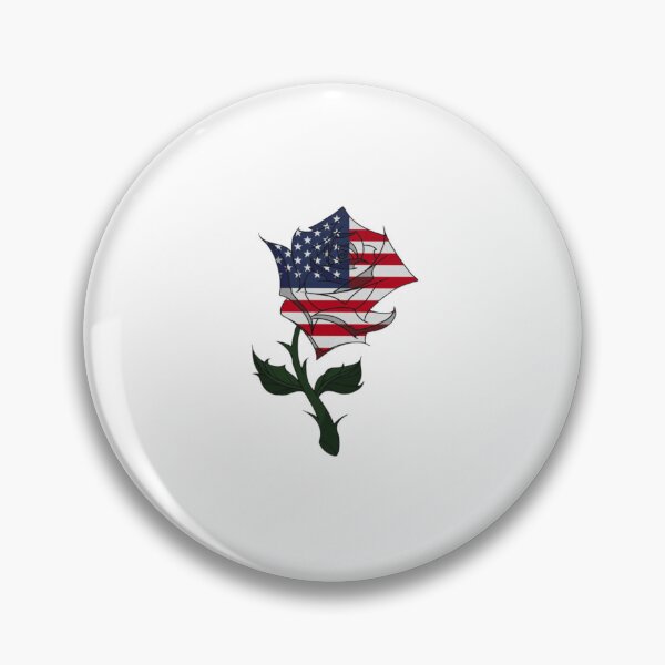 Item preview, American Flag Rose designed and sold by D1ogo.