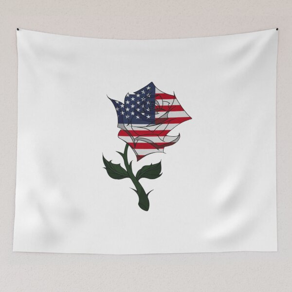Item preview, American Flag Rose designed and sold by D1ogo.