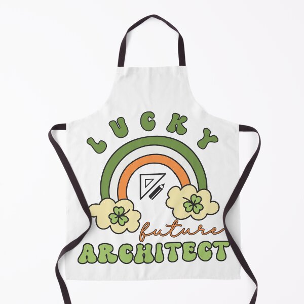 Item preview, Lucky Future Architect for Kids, St. Patricks Day Kids Gift, Future Architect, Lucky Shamrock, Rainbow Lucky Future Architect Kids designed and sold by throuplescorner.