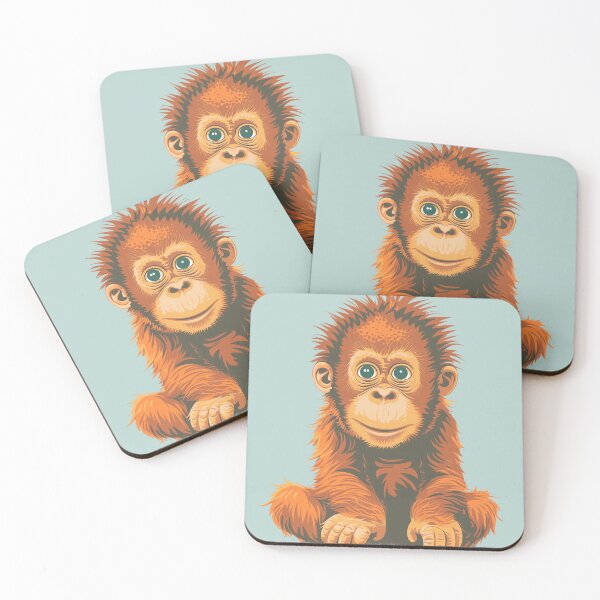 Item preview, Cute Baby Orangutan designed and sold by wotsthis.