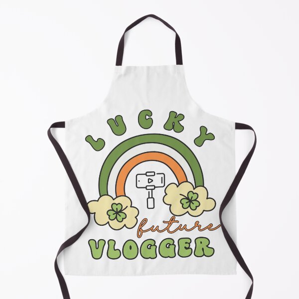 Item preview, Lucky Future Vlogger for Kids, St. Patricks Day Kids Gift, Future Vlogger, Lucky Shamrock, Rainbow Lucky Future Vlogger Kids designed and sold by throuplescorner.