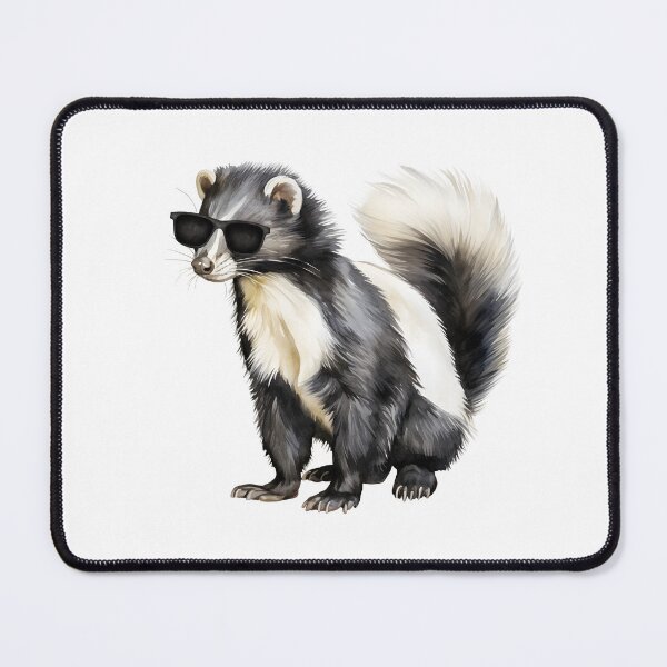 Item preview, Cute Skunk Wearing Sunglasses designed and sold by TheAnimalZ00.