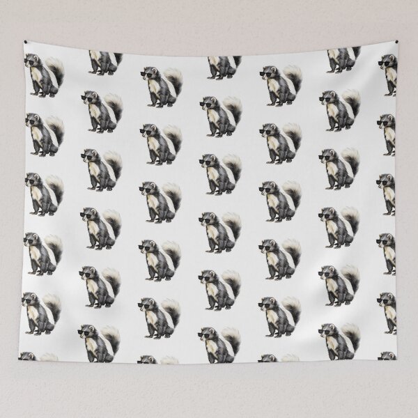 Item preview, Cute Skunk Wearing Sunglasses designed and sold by TheAnimalZ00.