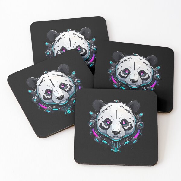 Item preview, Cyberpunk Panda Head designed and sold by WIKWOK.