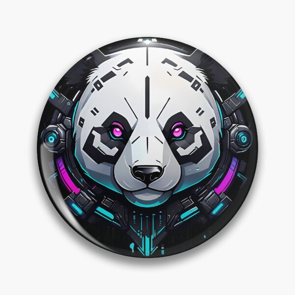 Item preview, Cyberpunk Panda Head designed and sold by WIKWOK.