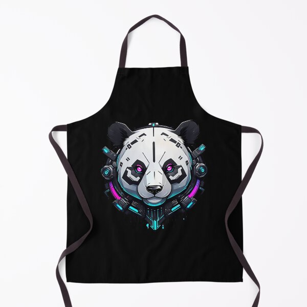 Item preview, Cyberpunk Panda Head designed and sold by WIKWOK.