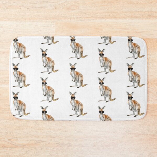 Item preview, Cute Kangaroo Wearing Sunglasses designed and sold by TheAnimalZ00.