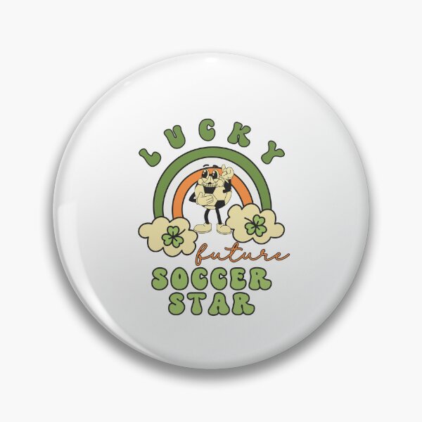 Item preview, Lucky Future Soccer Star for Kids, St. Patricks Day Kids Gift, Future Soccer Star, Lucky Shamrock, Rainbow Lucky Future Soccer Star Kids designed and sold by throuplescorner.