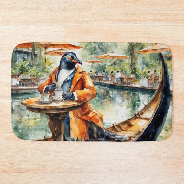 Item preview, A Penguin's Journey Abroad designed and sold by WhimsyWanderer.