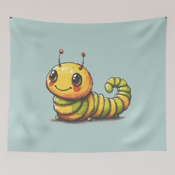 Item preview, Cute Baby Worm designed and sold by wotsthis.