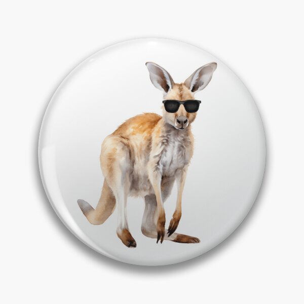 Item preview, Kangaroo Wearing Sunglasses designed and sold by TheAnimalZ00.