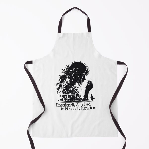 Item preview, Emotionally Attached to Fictional Characters Book Lover Bookish girl Gift Idea designed and sold by Wolka.