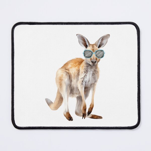 Item preview, Kangaroo Wearing Sunglasses designed and sold by TheAnimalZ00.