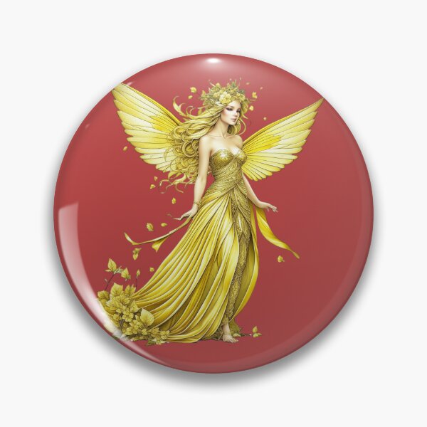 Item preview, Golden Forest Fairy designed and sold by AnalajiaDesigns.
