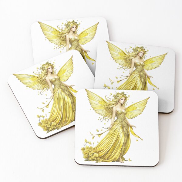 Item preview, Golden Forest Fairy designed and sold by AnalajiaDesigns.