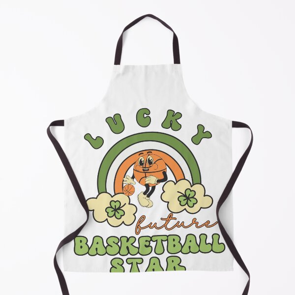 Item preview, Lucky Future Basketball Star for Kids, St. Patricks Day Kids Gift, Future Basketball Star, Lucky Shamrock, Rainbow Lucky Future Basketball Star Kids designed and sold by throuplescorner.