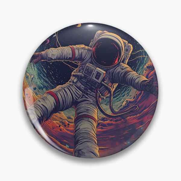 Item preview, Astronaut Discovers Black Hole designed and sold by smcdigitalart.