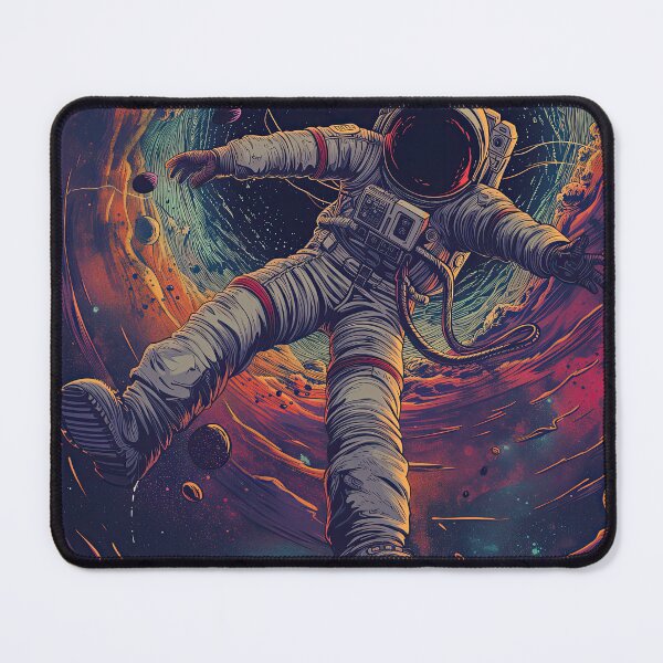 Item preview, Astronaut Discovers Black Hole designed and sold by smcdigitalart.