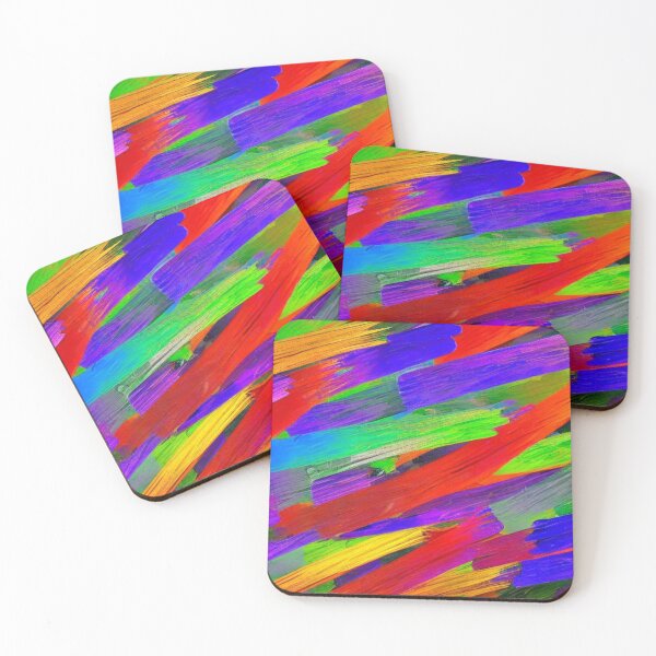 Item preview, Abstract Colorful Brush Strokes designed and sold by calibrit.